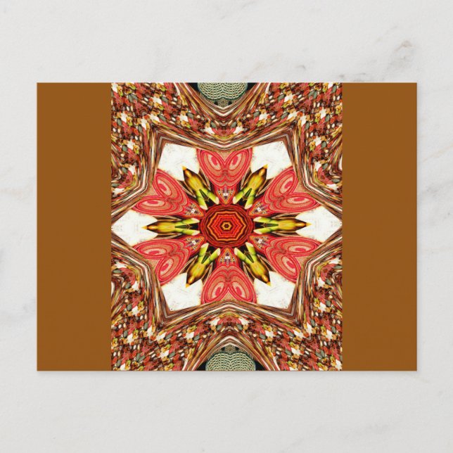 Horizontale Postkartenvorlage Postkarte (Vorderseite)