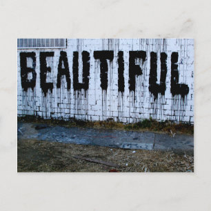 Horizontale Postkartenvorlage Postkarte