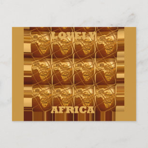 Horizontale Postkartenvorlage Postkarte