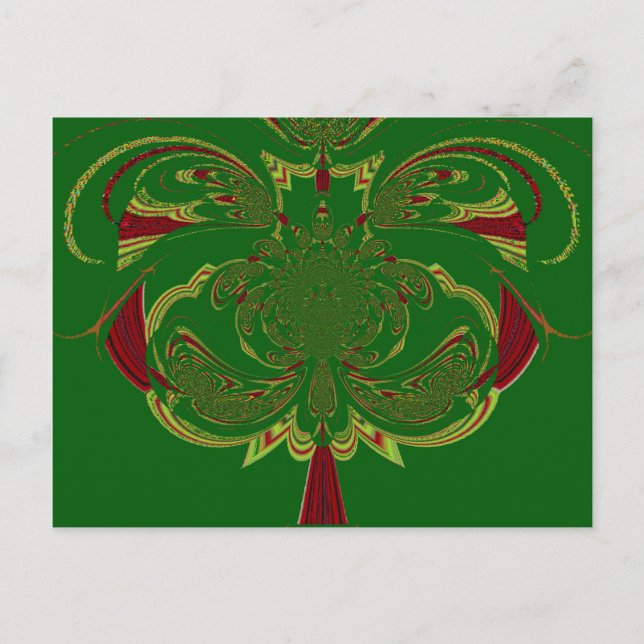 Horizontale Postkartenvorlage Postkarte (Vorderseite)