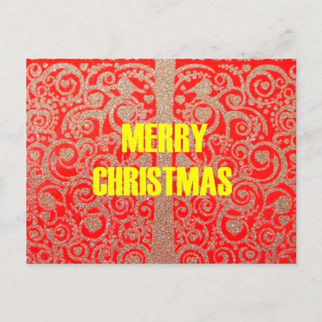 Horizontale Postkartenvorlage Postkarte (Vorderseite)