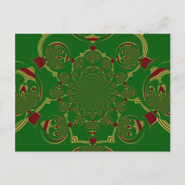 Horizontale Postkartenvorlage Postkarte (Vorderseite)