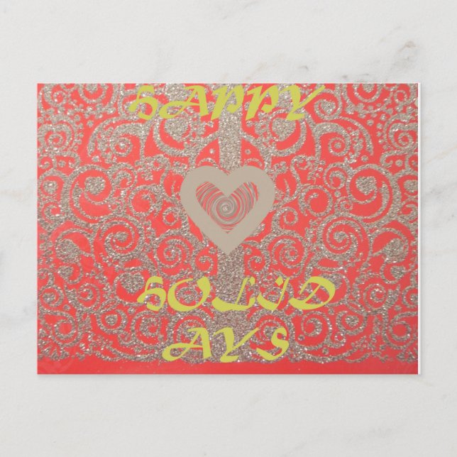 Horizontale Postkartenvorlage Postkarte (Vorderseite)