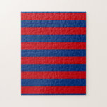 Horizontale Streifen mit großem nautischem Thema<br><div class="desc">Ein moderner rot-blau Streifen-Hintergrund für ein feines,  individuelles Geschenk. Eine tolle Geschenkidee! Verwenden Sie den Link "Diesen Designer Gefragt",  um uns mit Ihren speziellen Designanfragen oder für Hilfe bei Ihren individuellen Anpassungsbedürfnissen zu kontaktieren.</div>