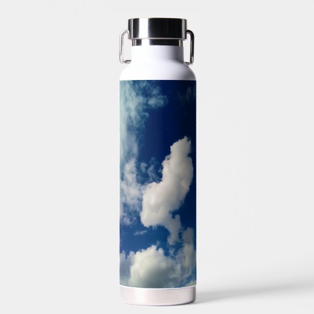 Horizontale Wolke Trinkflasche (Vorne)