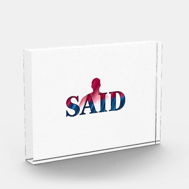 Horizontaler Blockblock Fotoblock (Links)