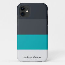 Horizontaler Farbblock Schwarz & Grau