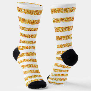 Horizontaler Glitzer Boho Popular Collection Socken