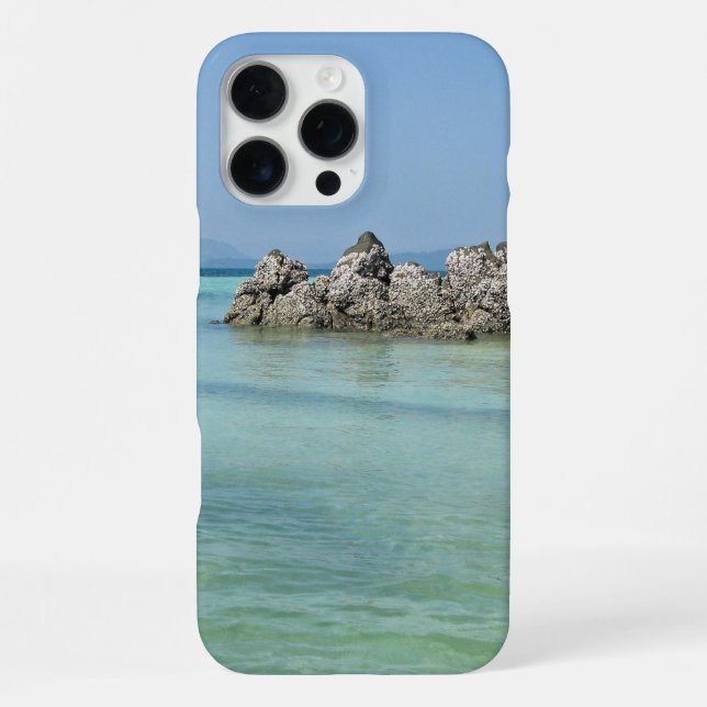 Horizontaler Meerblick iPhone 16 Pro Max Hülle (Rückseite)