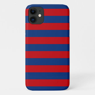 Horizontaler Stil für große Nautikthemen iPhone 11 Hülle