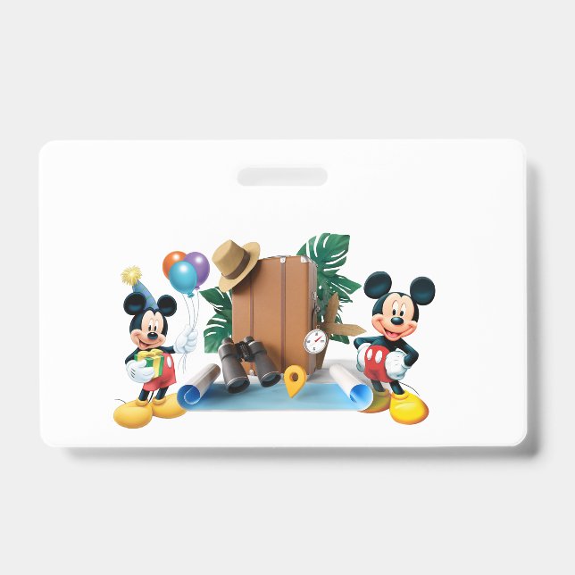 Horizontales Abzeichen Ausweis (Front)