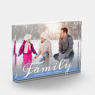 Horizontales Foto für Familien überlagern