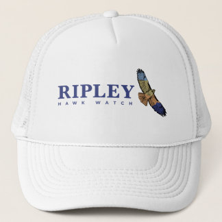 Horizontales Hawk-Watch-Logo Truckerkappe