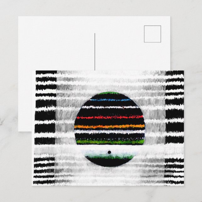 Horizontalis VIII Feiertagspostkarte (Vorne/Hinten)