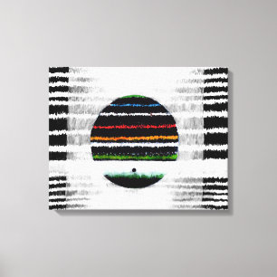 Horizontalis VIII Leinwanddruck