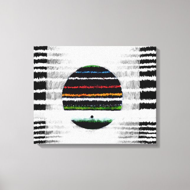 Horizontalis VIII Leinwanddruck (Vorderseite)