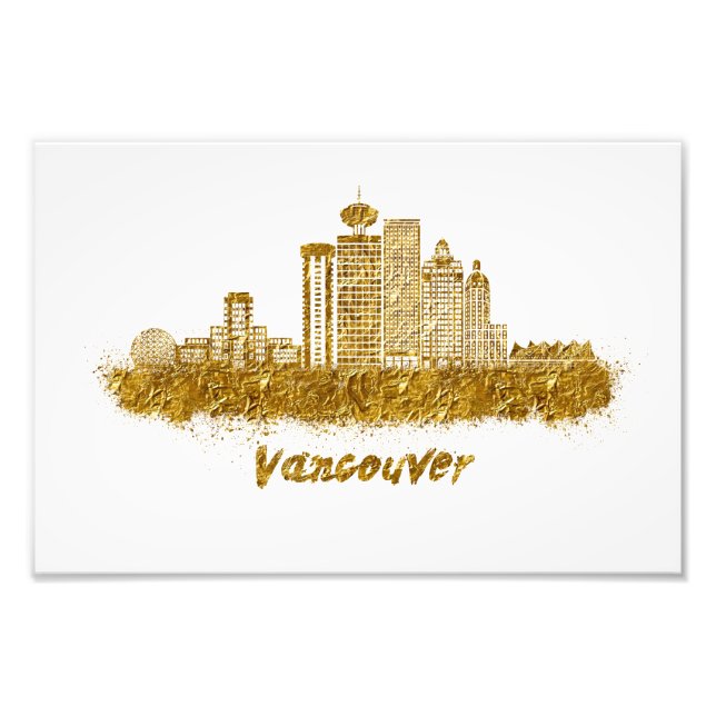 Horizonte de vancouver fotodruck (Vorne)