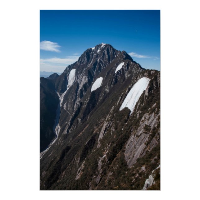 Horizonte der Berge Poster (Vorderseite)