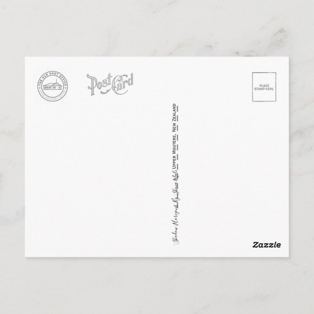 Horizonte Postkarte (Rückseite)