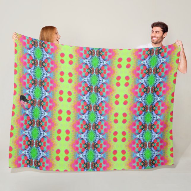 Horizontians KCFX Fleece-Decke Fleecedecke (Beispiel)