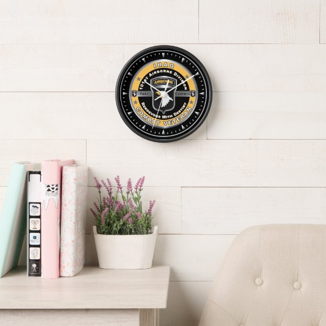 Horloge 101e division aéroportée Iraq Vétérinaire (Salle de lecture)