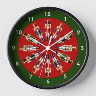 Horloge 12 Soldats Festive Nutcracker Toy