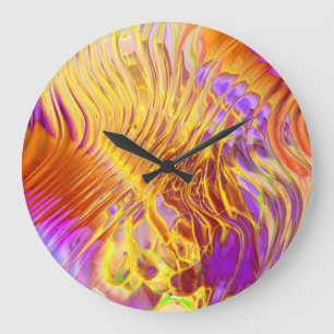 Horloge 3 Mur Sinueux