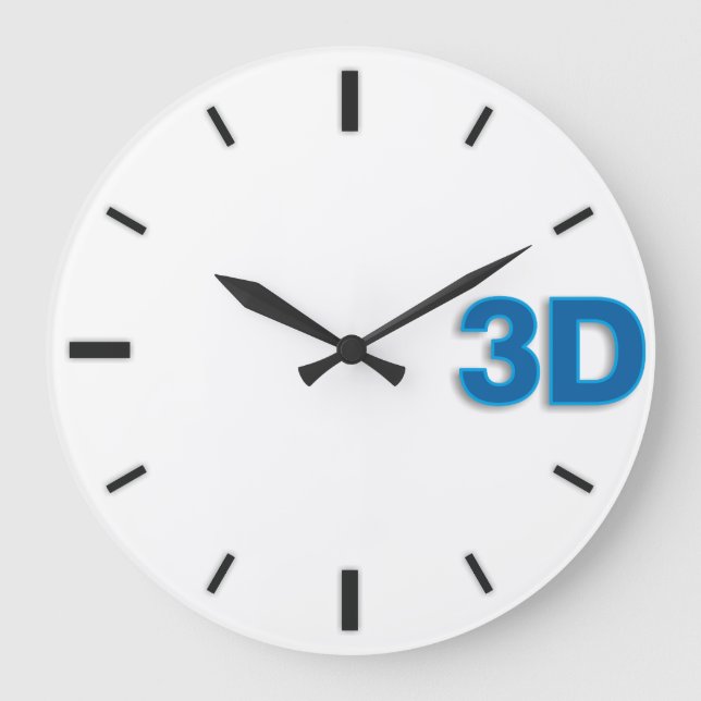 Horloge 3D 2-B1. (Recto)