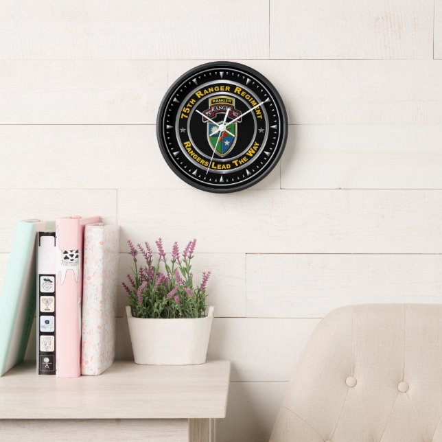 Horloge 75e régiment de Rangers (Salle de lecture)