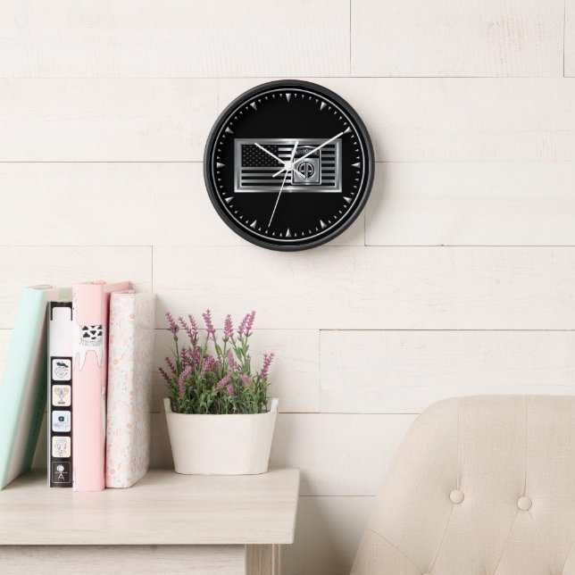 Horloge 82e division aéroportée (Salle de lecture)