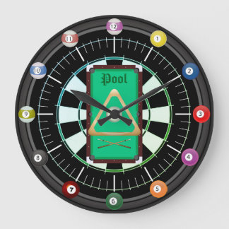 Horloge À 12 Balles (Billard)