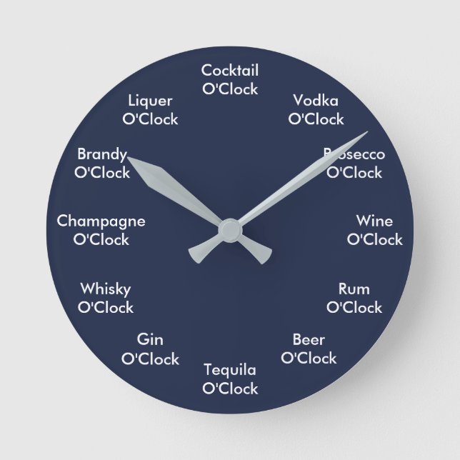 Horloge à barres amusante Horloge personnalisée (Recto)