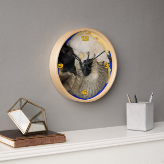 Horloge à chatte