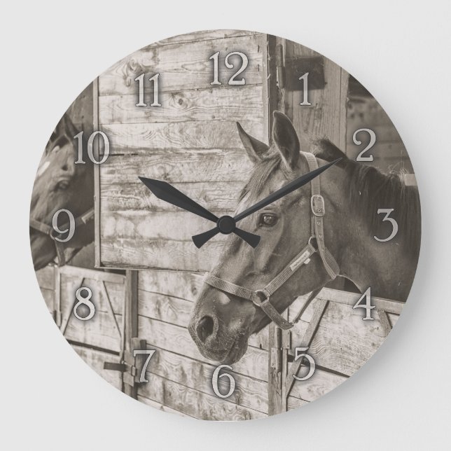Horloge à cheval (Recto)