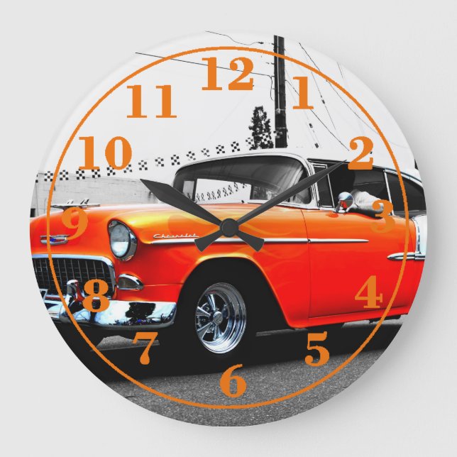 Horloge à chevy 1957 (Recto)
