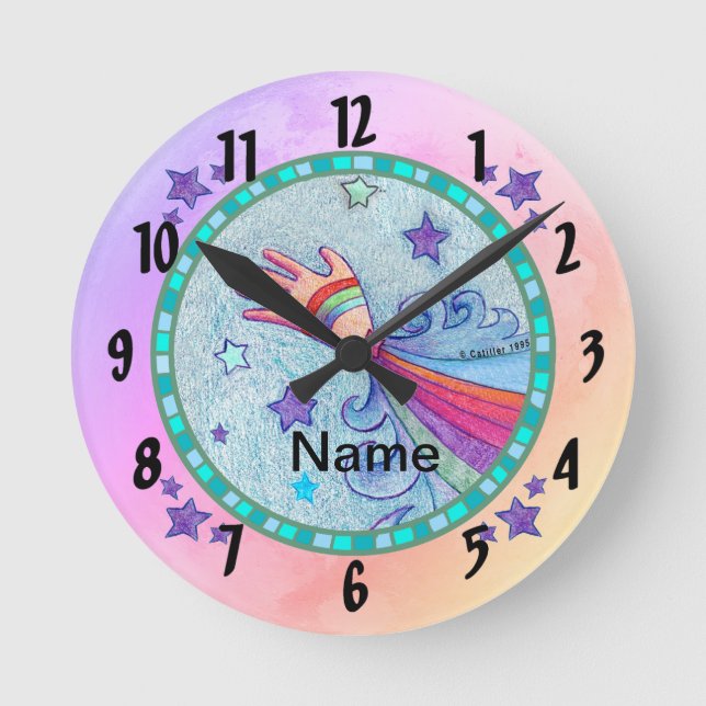 Horloge à main volante (Recto)