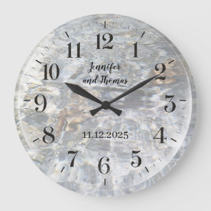 horloge à réflexion d'eau