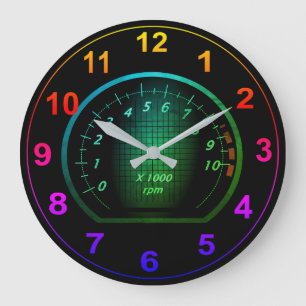 Horloge À Thème Personnalisable De Voiture Autom