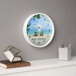 Horloge Aaah...Retraite