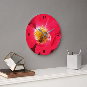 Horloge - Abeille affairée