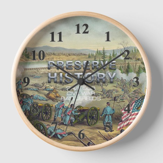 Horloge ABH Civil War Battlefield (Recto)