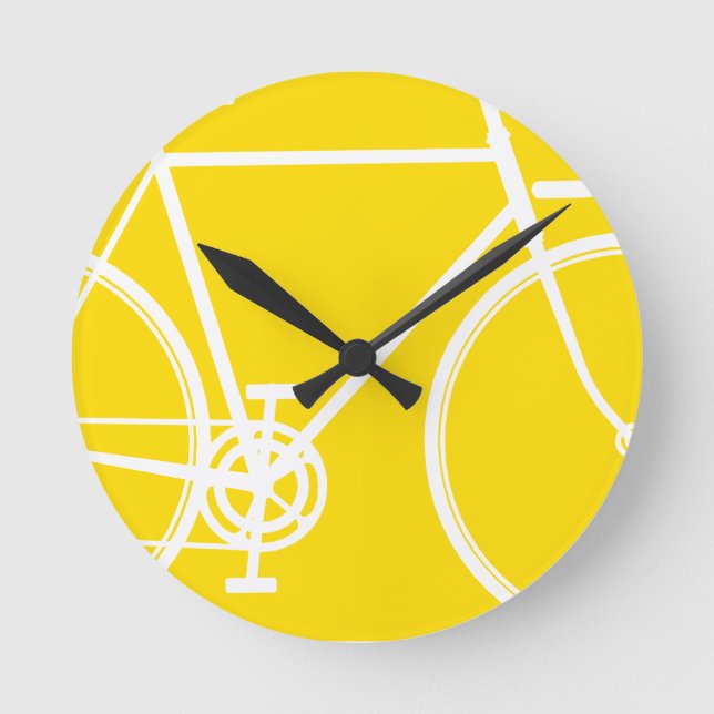 Horloge Abstraite du mur du vélo (Recto)