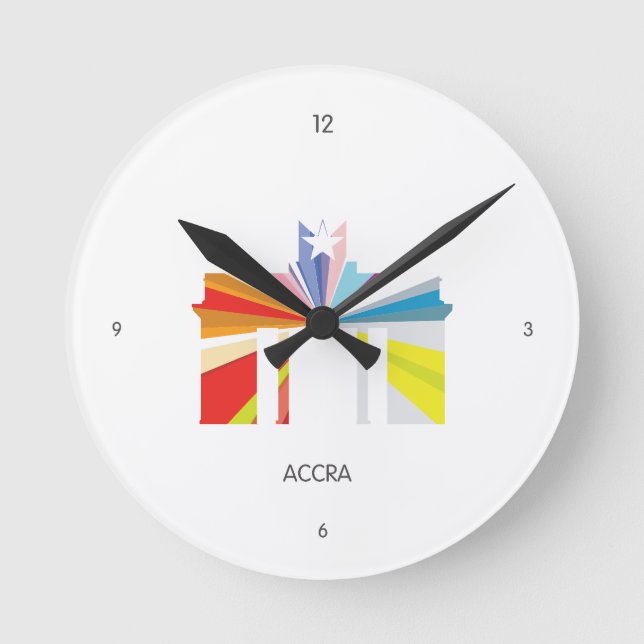 Horloge - Accra (Recto)