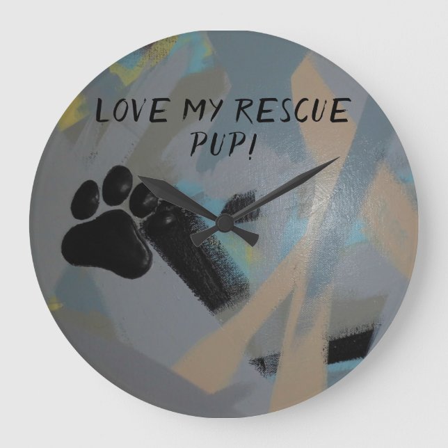 Horloge acrylique (Recto)