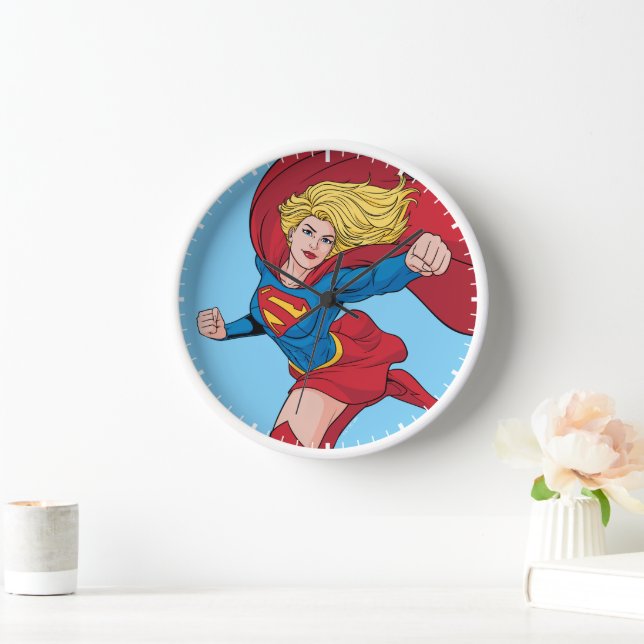 Horloge Adorable Stance Supergirl (Maison)