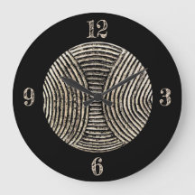 Horloge africaine de bouclier