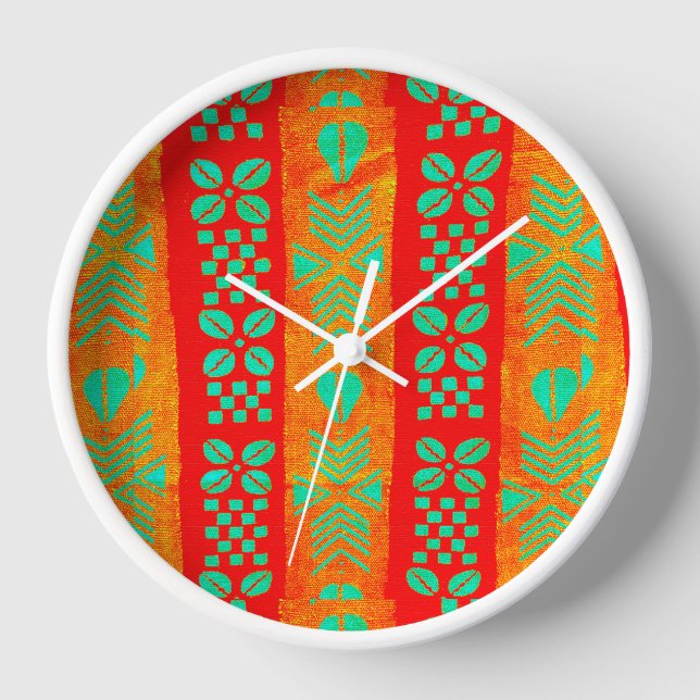 Horloge Afrocentrique (Recto)