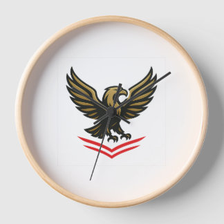 Horloge aigle de puissance