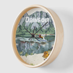 Horloge Alaska Bush Avion Et Pêche Voyage