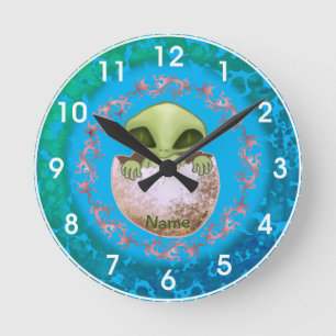 Horloge Alien bébé